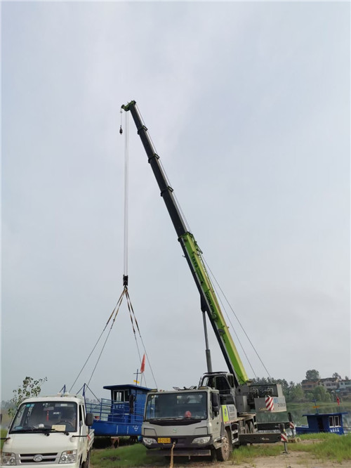 罗湖区桥梁建设吊装案例